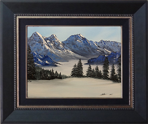 Malkurs - Blick in die Berge